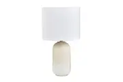 Amalfi River Table Lamp Bedside Light Desk Reading Lamp Decor White/Natural 30x30x55cm