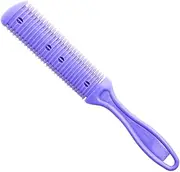 Beatifufu Double-sided Hair Trimmer Razor Comb Set Hair Shapers for Haircut Cut Scissors