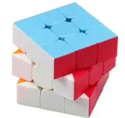 Wanrun 3x3 Speed Cube Stickerless Magic Cube 3x3x3 Puzzle Cube Brain Teaser Toy