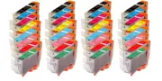 32 Custom ink Pack (See Description For Quantities) CLI-8 Compatible