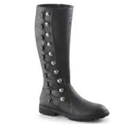 Vampire Steampunk Gothic Victorian Renaissance Medieval Knight Cosplay Boots