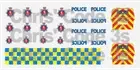Code 3 Adhesive Vinyl Decal Suit Oxford Diecast 1/76 van - Kent Police