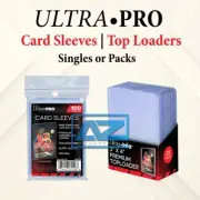 Ultra Pro 100 Card Sleeves 25 Top Loader 35Pt Single/Packs Pokemon Trading Cards
