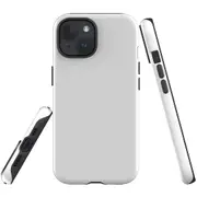 For iPhone 15 Plus Case, Shielding Cover, White