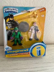 Imaginext THE RIDDLER & TWO-FACE Action Figures -NEW