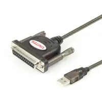 在飛比找蝦皮購物優惠-Usb 轉 LPT PARALELL 正品電纜 UNITEK