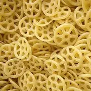 Ethnic Choice Ready to Fry Wheels Fryums/Crunchy Papad/Chips/Snacks/Pellets (400)
