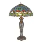 One Colourful Table Lamp/Floor Lamp IN Tiffany Style TA-136