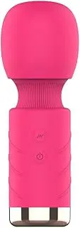 Mini Design Portable and Suitable For Full Massage One Tool For Multi-Purpose Toys For Women Gift Washable Free Bending (Pink)