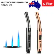 Blow Welding Torch Jet Lighter Windproof Refillable Butane Gas Gun Baking Flame