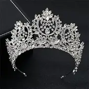 [Generic] Women European Crystal Bridal Tiara Crown Rhinestone Pageant Accessories