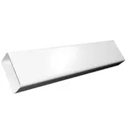 Icon Plastics 100 x 65mm x 3m Rectangle PVC Downpipe