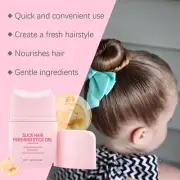 Slick Back Hair Stick Built-in Comb Kids Slick Styling Cream Moisturizing value