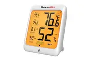 ThermoPro TP53 Hygrometer Humidity Gauge Indicator Digital Indoor Thermometer Room Temperature and Humidity Monitor with Touch Backlight