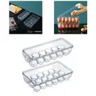 Egg Tray with Lid Egg Holder Tray Egg Lattice Freshness Container Egg Carrier