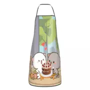 Funny Cooking Master Apron Men Women Unisex Kitchen Chef Mochi Cat Tablier L