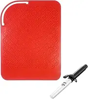 Heat Mat for Hair Straighteners, Heat Resistant Mat for Curling Irons, Silicone Heat Resistant Mat for Hair Straightener, Heat Mat for Curling Iron, Non-Slip Mat Pad for Hot Hair Styling Tools