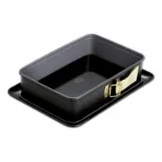 Dr. Oetker Small Rectangular-Springform Baking Ideas Enameled Baking Tin Cake