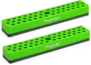 Mayouko 1/4" Magnetic Hex Bit Holder Rack Organizer, 43 Holes, 1/4-Inch Drill Bi