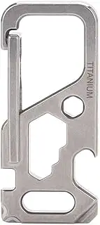 zolyet Multi-Tool Alloy Clip Key Chain Holder Wrench Bike Tool Titanium