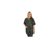 Patterned Nylon Grooming Scrub Top - Multi Paw - S to XXXL Great Style