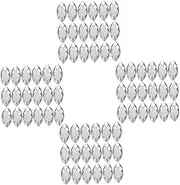 LIFKOME 200pcs Acrylic Diamond Flat Back Drill Accessories for DIY Clothing Decor Crafting Supplies for Handmade Fashion Projects and Elegant Outfit Embellishments
