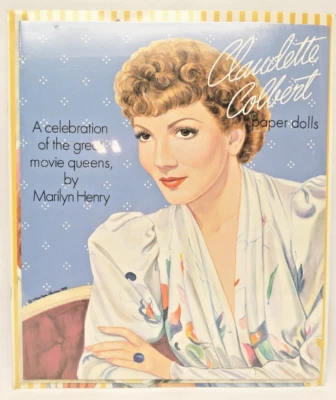 1996 Claudette Colbert Paper Dolls Celebration of the Great Movie Queens SEALED