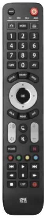 One For All Evolve 4 Device Remote