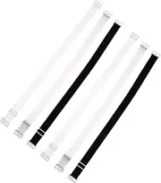 [COLLBATH] Silicone Strap Adjustable Bra Transparent Adjustable Straps Bra Strap Clear Stand Invisible Bra Removable Bra Strap Brassiere Extension