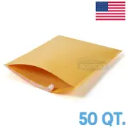 50 #7 Kraft Bubble Mailers - Made in the USA -
