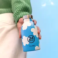 在飛比找PChome24h購物優惠-義大利 24Bottles 不鏽鋼雙層保溫瓶 330ml -