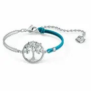 Swarovski SYMBOLIC TREE OF LIFE BRACELET, Blue, Rhodium -5521494 New
