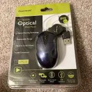 Gear Head Retractable Optical Wheel Mouse