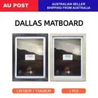 2 Pcs 13X18/15X20CM Dallas Picture Frame Home Gallery Photo Certificate Frame