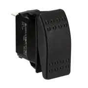 Paneltronics DPDT (ON)/OFF/(ON) Waterproof Contura Rocker Switch - Momentary Con