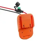 Power Wheels Adapter For AEG For RIDGID Li-ion Battery Dock Power Connector DIY