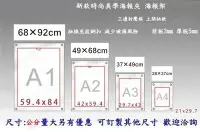 在飛比找Yahoo!奇摩拍賣優惠-長田廣告{壓克力工廠} 抽換式 A1壓克力海報夾 92×68