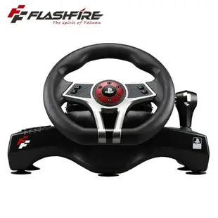 FlashFire 遊戲方向盤 HURRICAN WHEEL 颶風之翼 PS4/PS3 SONY賽車方向盤 強強滾