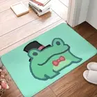 Frog Pet Lover Kitchen Carpet Dapper Flannel Mat Welcome Doormat Home Decor Rug