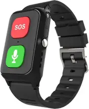 Elderly Emergency Call, SOS Wristband Wristband Bracelet Emergency Call GPS Watch for Seniors Children's Emergency Bracelet