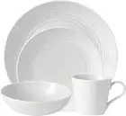 Royal Doulton Gordon Ramsay Maze Place Setting, (Service for 1), White, White