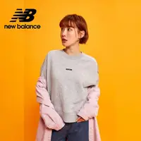 在飛比找momo購物網優惠-【NEW BALANCE】NB 落肩撞色滾邊長袖上衣_女性_