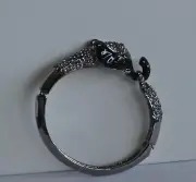 KIRKS FOLLY ELEPHANT HEAD BRACELET IN SILVER TONE