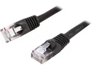 C2G 22011 15FT CAT5E Snagless Black Unshielded Ethernet Patch Cable(V16,4A-2)