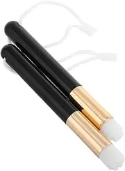 Ipetboom 2-in-1 Nose Lip Cleaning Brush Facial Dry Brush Set Raised Head for Deep Cleansing