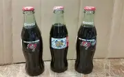 3 COCA COLA BOTTLES 2) Buccaneers 1) Superbowl XXXI 8oz Collector's Bottles