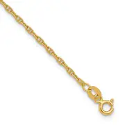 8.00 Inch 14K 1.8mm Mariners Link Chain