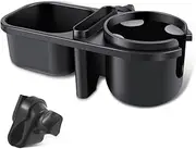 3 in 1 Stroller Cup Holder with Phone Holder Universal Cup Phone Holder Baby Pushchair Beverage Bottle Organizer Baby Trolley Snack Tray for Car Stroller