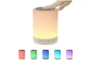 Shava 7 Night Light Bluetooth Speaker, Touch Control, LED Speaker, Speakerphone