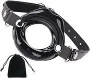 Restraints Ball Mouth Plug Open Mouth Gag Silicone Bondage Ball Gag Muzzles Lips Erotic Toys Slave SM Game For Women Adults Couples